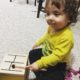 Two year old drumming