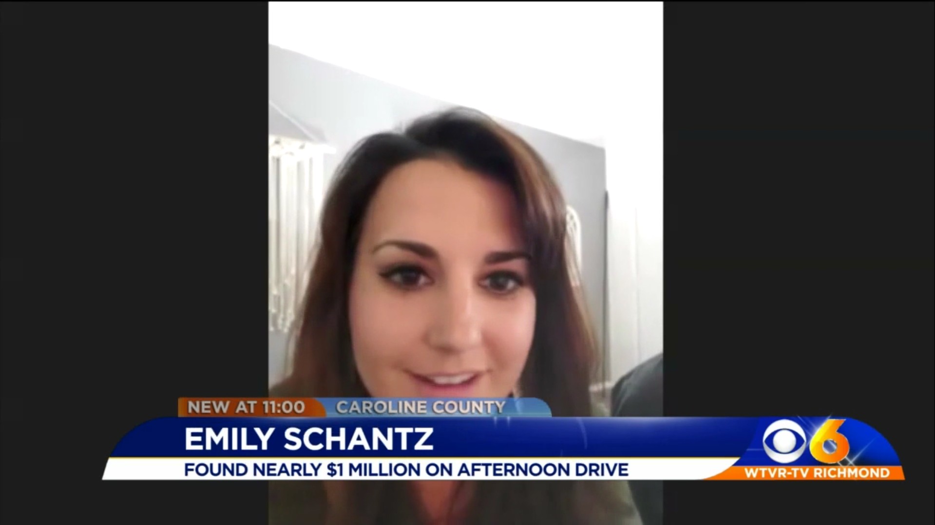Emily Schantz: Found Nearly $1 Million On Afternoon Drive