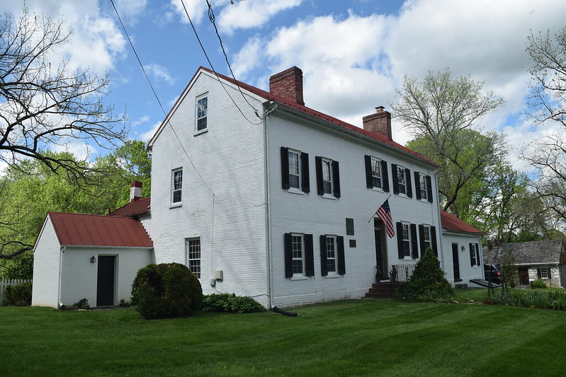 Madison House in Brookeville, Maryland, provided shelter for the president when he left Washington during the War of 1812. Photo by Preservation Maryland via Flickr/Creative Commons https://flic.kr/p/2eBS2W8