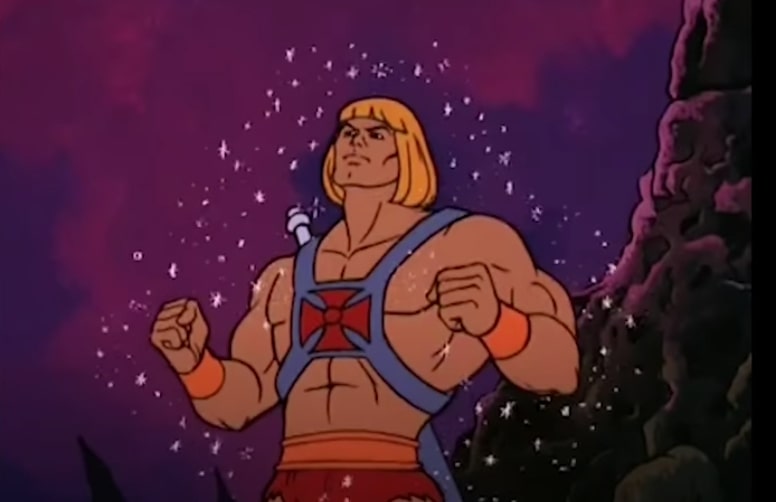 He-Man is twinkling!