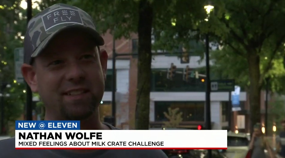 Nathan Wolfe: Mixed Feelings About Milk Crate Challenge
