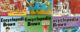 The covers of six Encyclopedia Brown books.