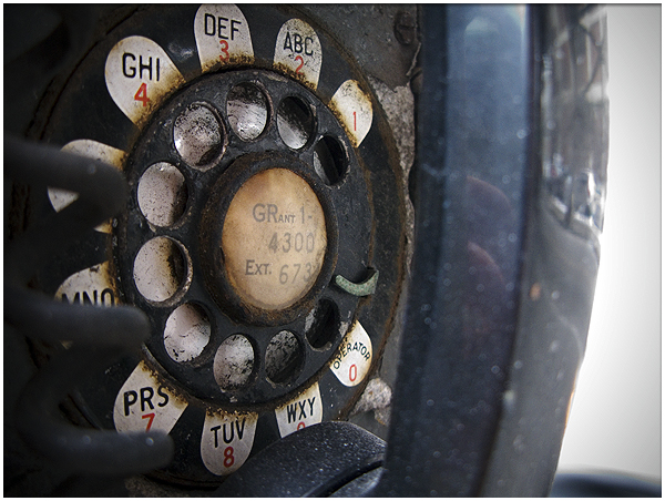 Close up on a rotary dial telephone. (Photo by Dan Buczynski via Flickr/Creative Commons https://flic.kr/p/7sPbyN)