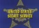 With a badge in the background, the screen shows the words "United States Secret Service" in yellow