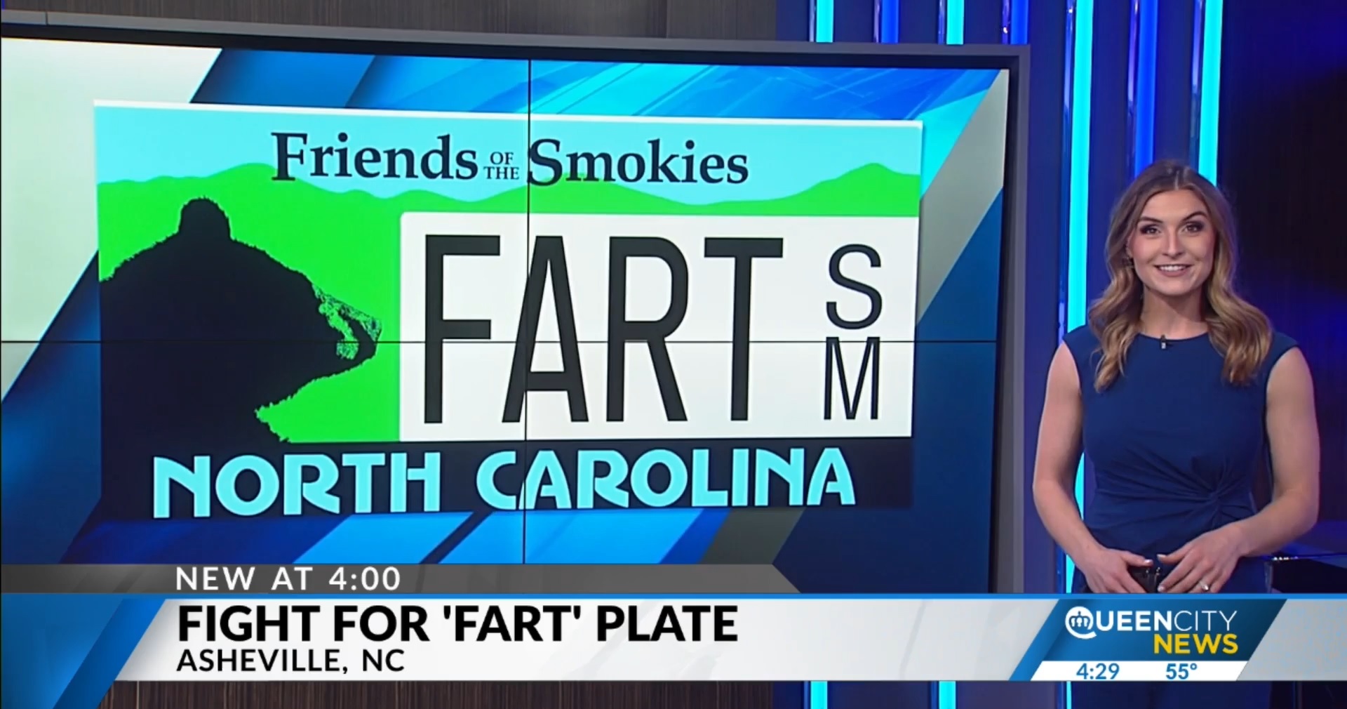 "Fight for 'FART' Plate"