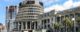 The buildings that are home to the New Zealand Parliament and, by extension, the "biscuit tin of democracy." (Photo by Dr. Thomas Liptak via Flickr/Creative Commons https://flic.kr/p/2dSCDmX)