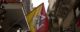 The flag of Sicily hangs on a street. (Photo by Nuno Cardoso via Flickr/Creative Commons https://flic.kr/p/vJaJbS)