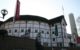 Photo of the exterior of Shakespeare's Globe Theater. (Photo by Fran Devinney via Flickr/Creative Commons https://flic.kr/p/4uLKU4)