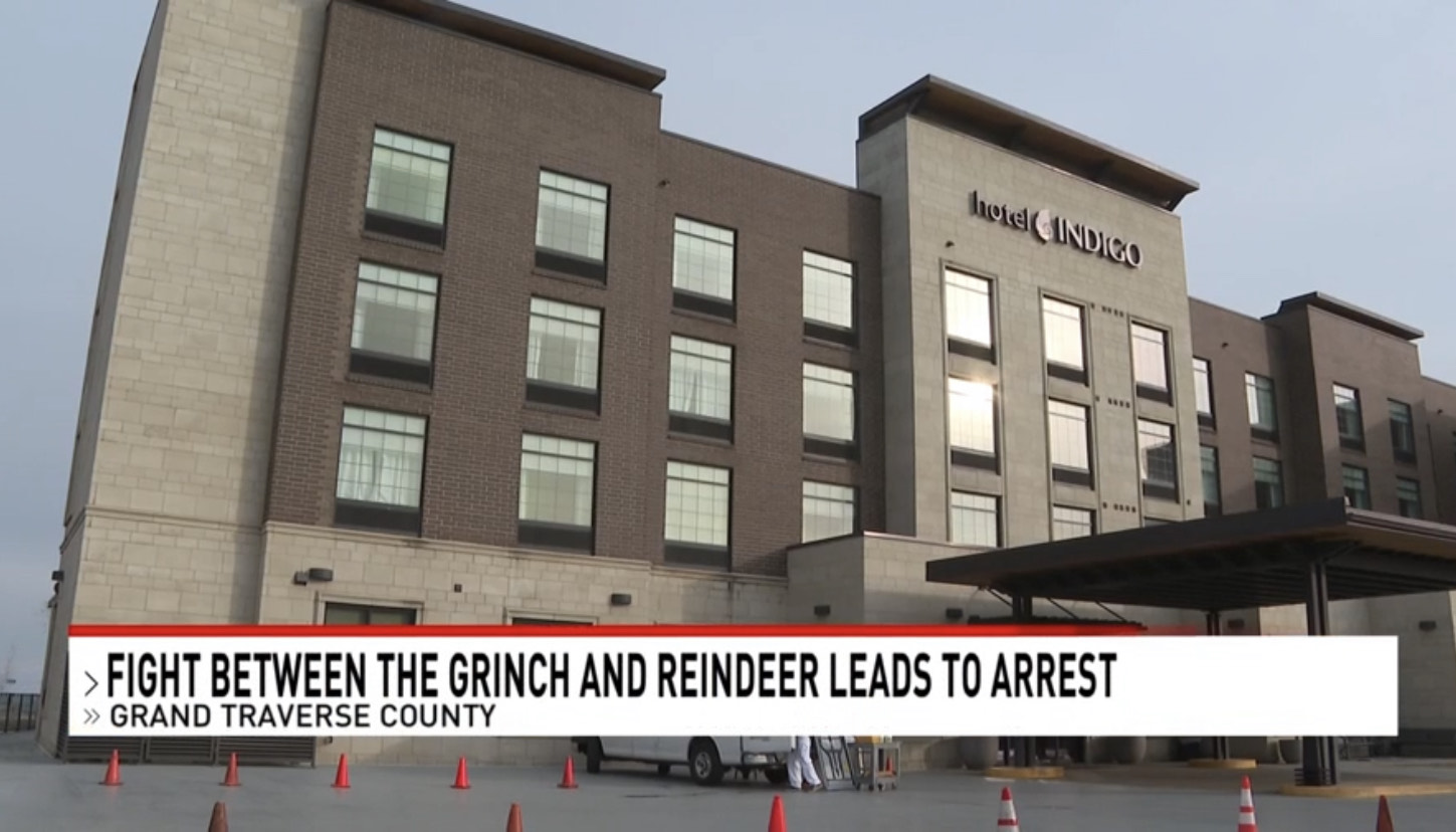Fight Between The Grinch And Reindeer Leads To Arrest