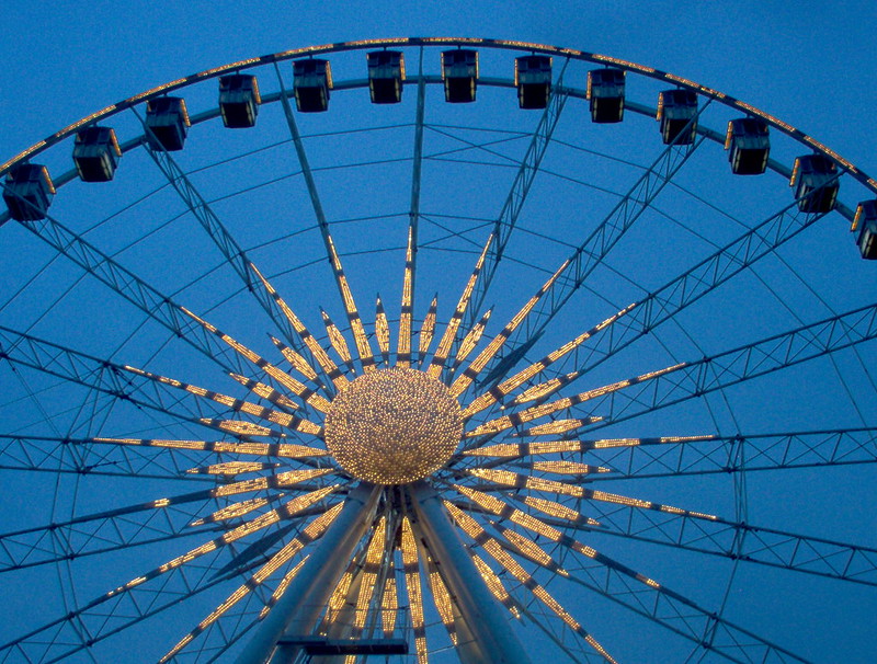 The interior of a Ferris wheel. (Photo by Feltkamp via Flickr/Creative Commons https://flic.kr/p/34HMP)