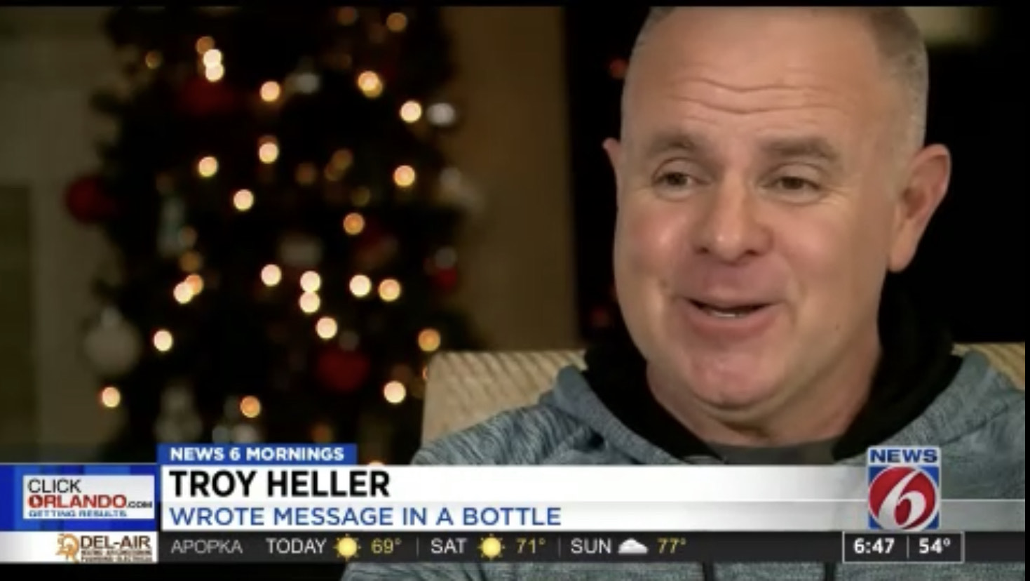 Troy Heller: Wrote Message In A Bottle