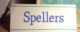A sign from 1987 reads "Spellers." (Photo by J E Theriot via Flickr/Creative Commons https://flic.kr/p/dPAWP3)