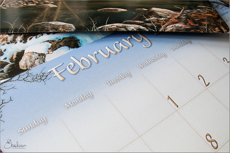 A paper calendar featuring the month of February. (Photo by -Ebellen- via Flickr/Creative Commons https://flic.kr/p/dcq3uf)