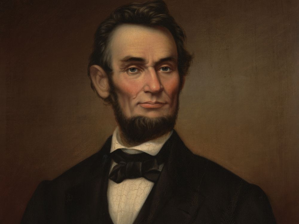 Portrait of Abraham Lincoln by George Victor Cooper. Image via National Portrait Gallery, Smithsonian Institution https://www.si.edu/object/abraham-lincoln:npg_NPG.2021.153