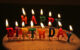 A birthday cake with candles that spell out "Happy Birthday." (Photo by JLK_254 via Flickr/Creative Commons https://flic.kr/p/bCDJSs)