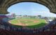 McCoy Stadium in Pawtucket, Rhode Island, long after the exhaustingly long game. (Photo by jpellgen via Flickr/Creative Commons https://flic.kr/p/HQpHTc)