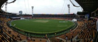 A cricket field in Bangalore, India. Aniket Suryavanshi via Flickr/Creative Commons https://flic.kr/p/SQGbzW