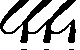 Three "points d'ironie", Alcanter de Brahm, via Wikicommons https://en.wikipedia.org/wiki/Irony_punctuation#/media/File:Point_d'ironie_de_Alcanter_de_Brahm.svg/2