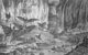 A lithograph in the New York Sun depicts a "ruby ampitheater" full of winged bat-people on the moon. Image by Benjamin Henry Day, via Wikicommons https://en.wikipedia.org/wiki/Great_Moon_Hoax#/media/File:Great_Moon_Hoax_-_Day_4.jpg
