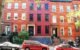 The brownstone building at 58 Joralemon Street, Brooklyn Heights, has blacked out windows, because it's not actually a residents. Photo by Inhabitat via Flickr/Creative Commons https://flic.kr/p/ehw5bt