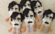 A set of six Kurt Vonnegut finger puppets. Photo by Abbey Hambright via Flickr/Creative Commons https://flic.kr/p/nk6p5r